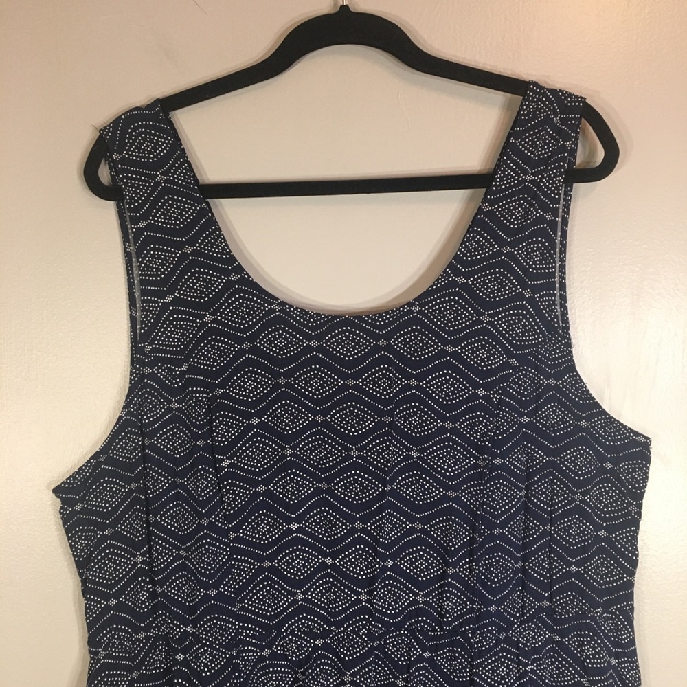 NWOT Torrid Open Back Challis Skater Dress Size 3X - Picture 6 of 14